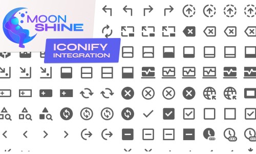 Интеграция Iconify в Moonshine